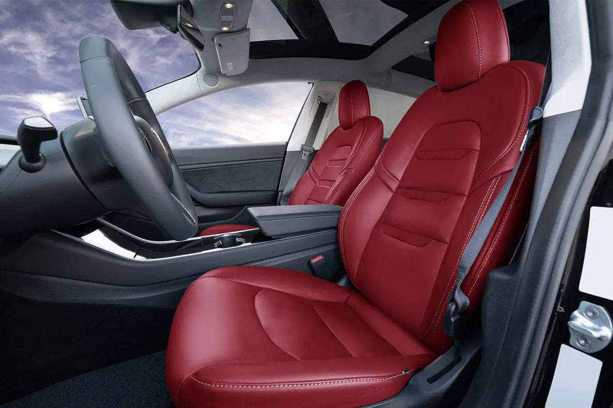 Tesla Model 3 (2017 - 2023) Seat Interior Upgrade Kit - Insignia Design 36