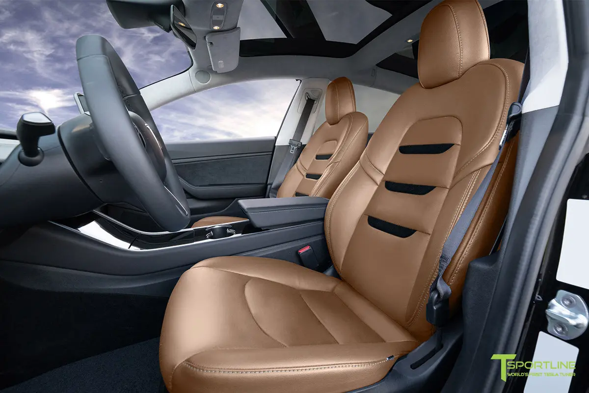 Tesla Model 3 (2017 - 2023) Seat Interior Upgrade Kit - Insignia Design 20