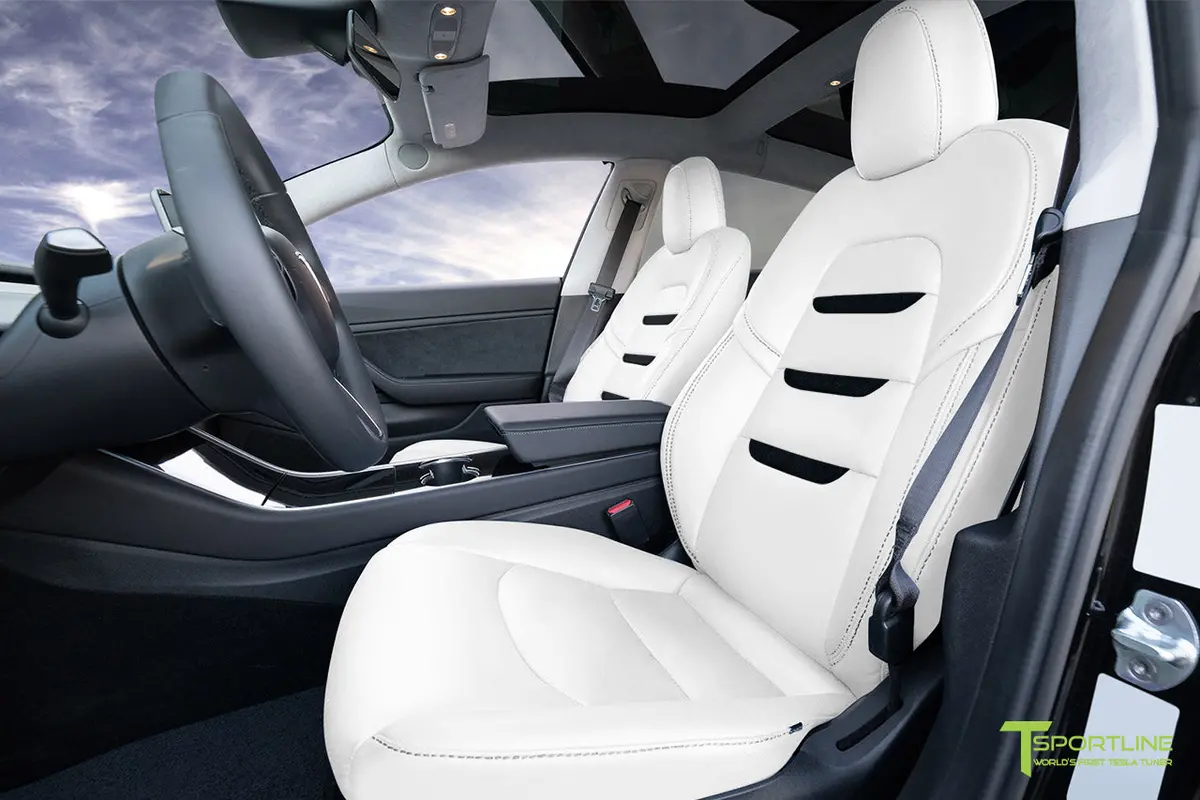 Tesla Model 3 (2017 - 2023) Seat Interior Upgrade Kit - Insignia Design 28