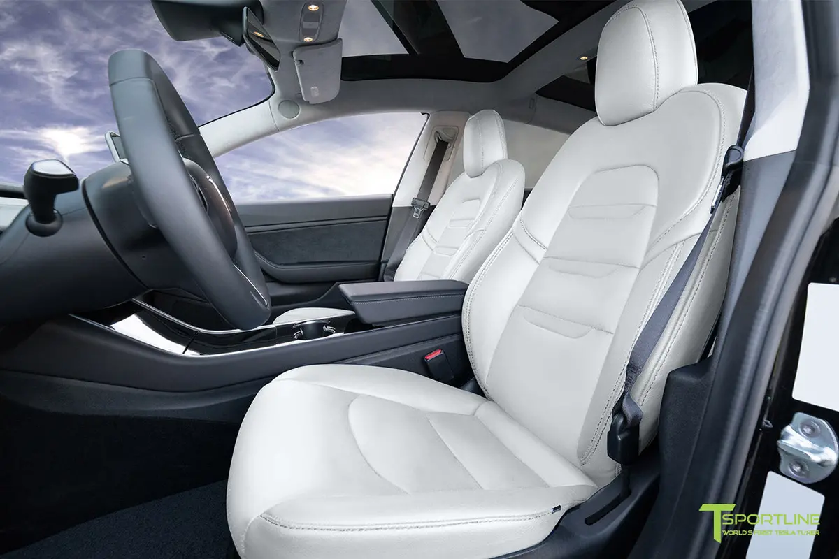 Tesla Model 3 (2017 - 2023) Seat Interior Upgrade Kit - Insignia Design 6