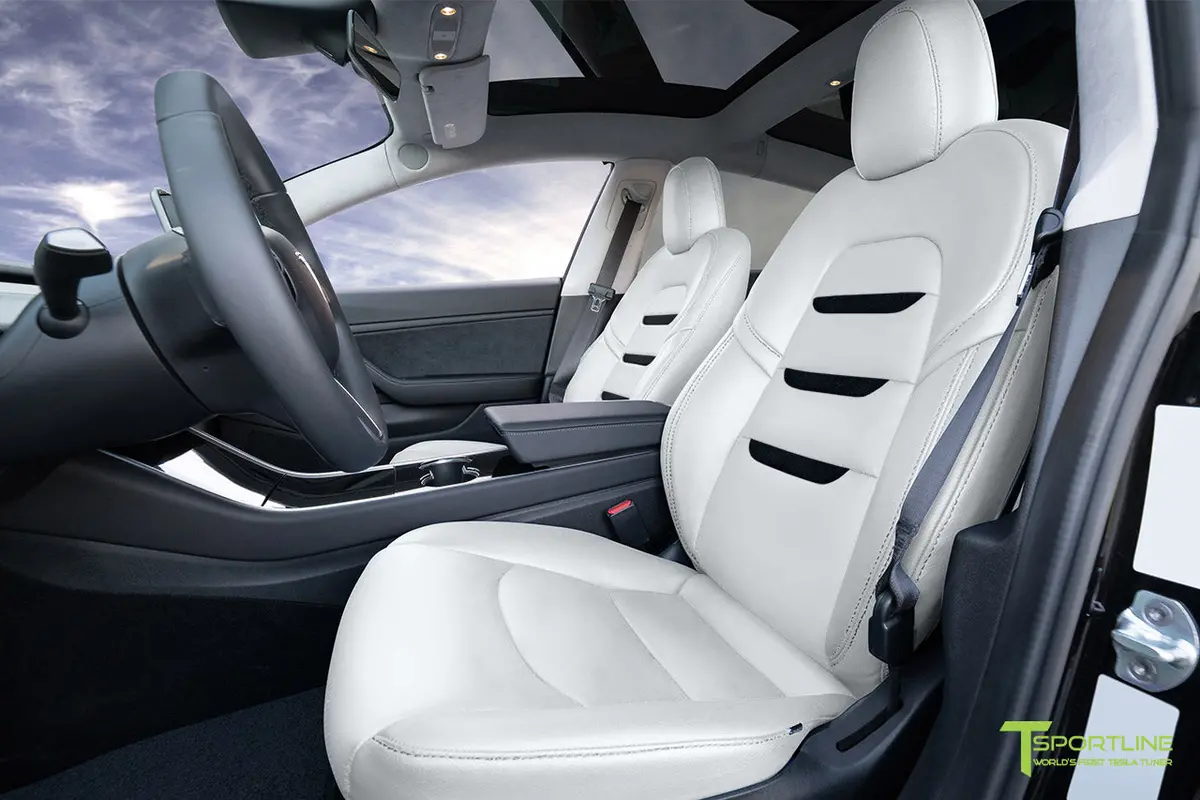 Tesla Model 3 (2017 - 2023) Seat Interior Upgrade Kit - Insignia Design 8