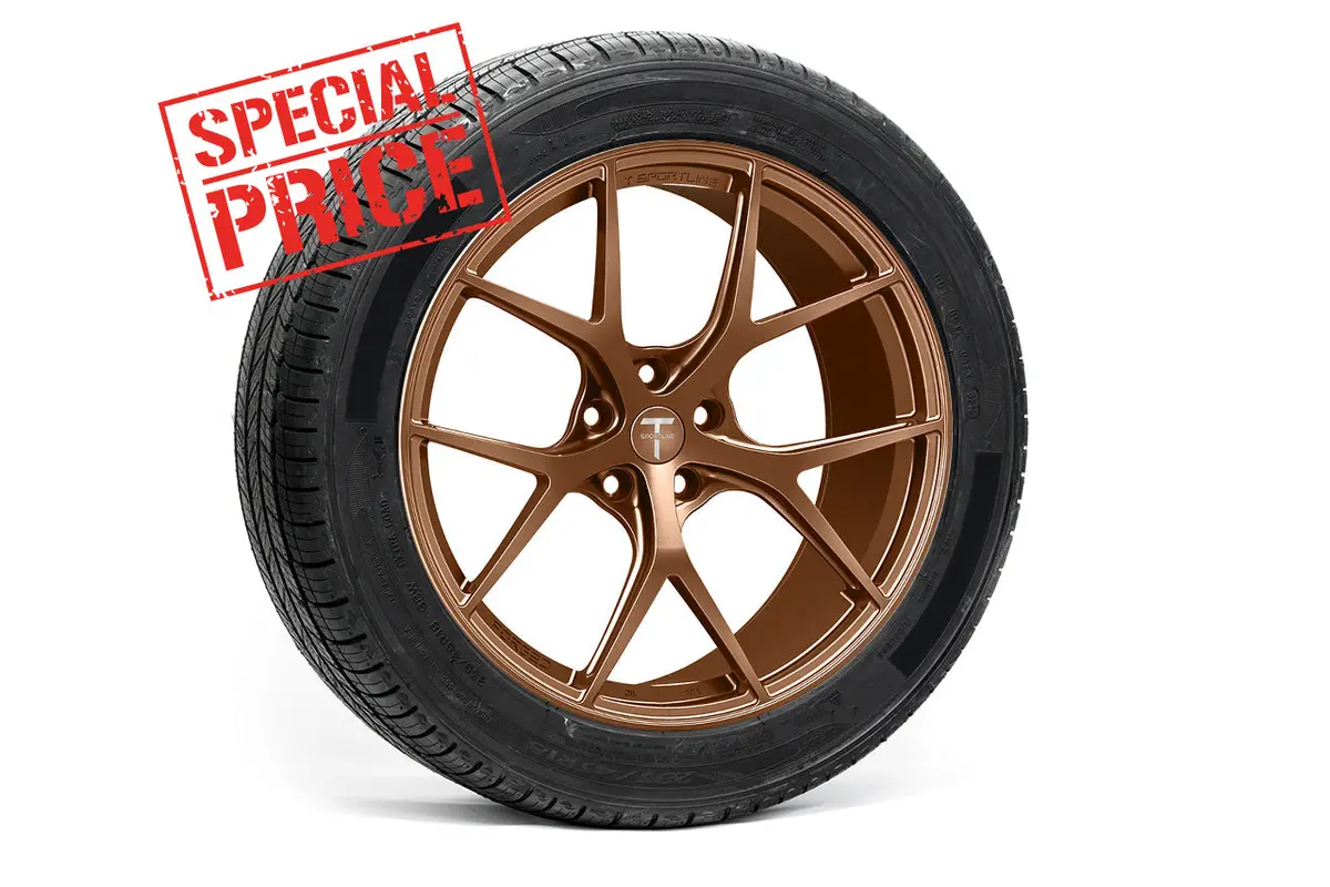 Tesla Model 3 Txl115 18" Fully Forged Lightweight Tesla Wheel And Tire Package (Set Of 4) Open Box Special! 2