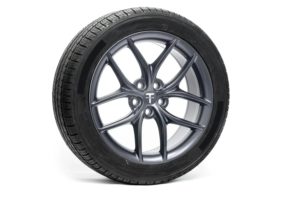 Ts5 18" Tesla Model Y Replacement Wheel And Tire 1