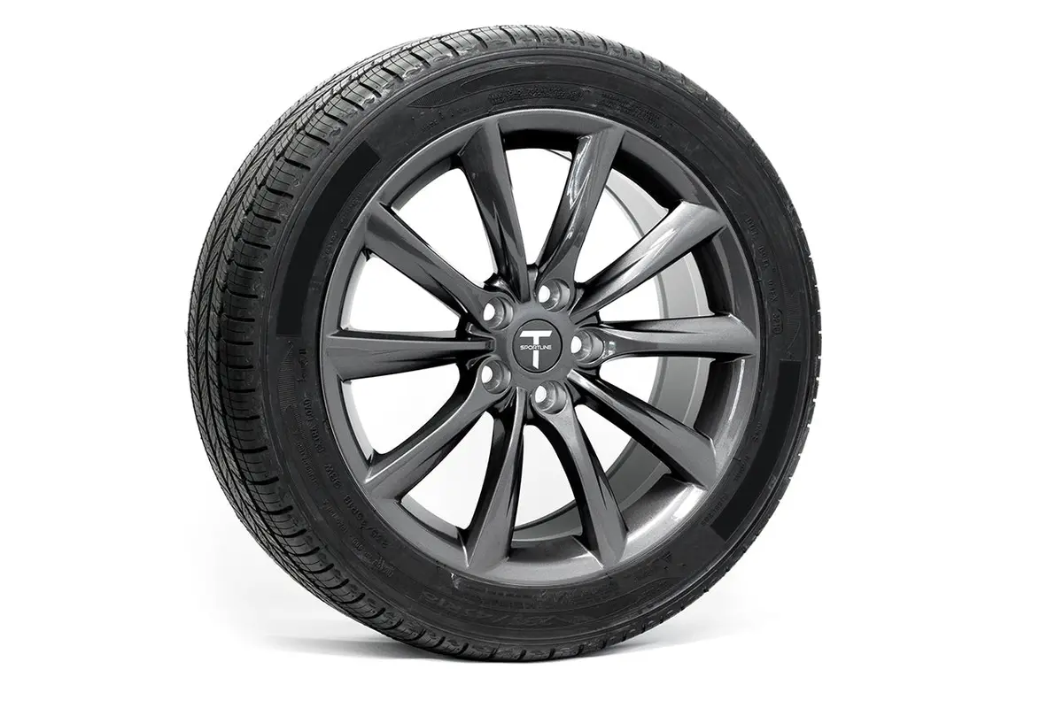 Tst 18" Tesla Model Y Replacement Wheel And Tire 1