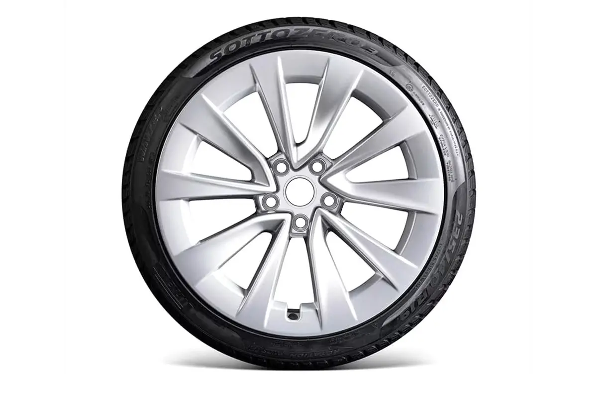 Tesla Model 3 19" Sport V2 Wheel And Pirelli Winter Tire Package (Set Of 4) 1