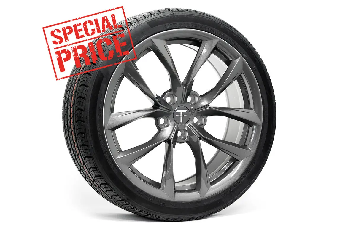 Tesla Model 3 Tss 19" Wheel And Tire Package (Set Of 4) Overstock Blowout Special! 1