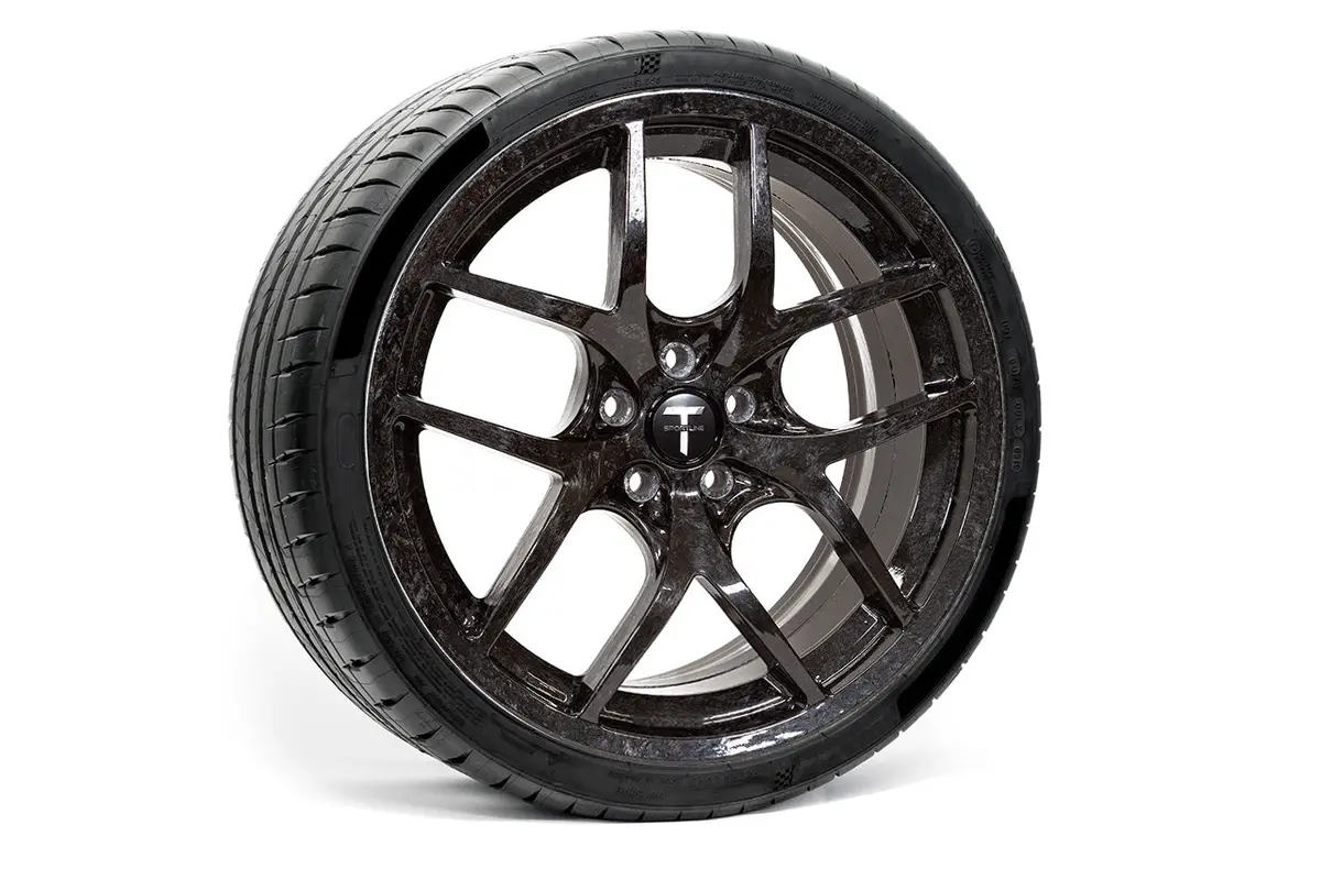 Tsc 20" Tesla Model 3 Forged Carbon Fiber Wheel And Tire Package (Set Of 4) 1