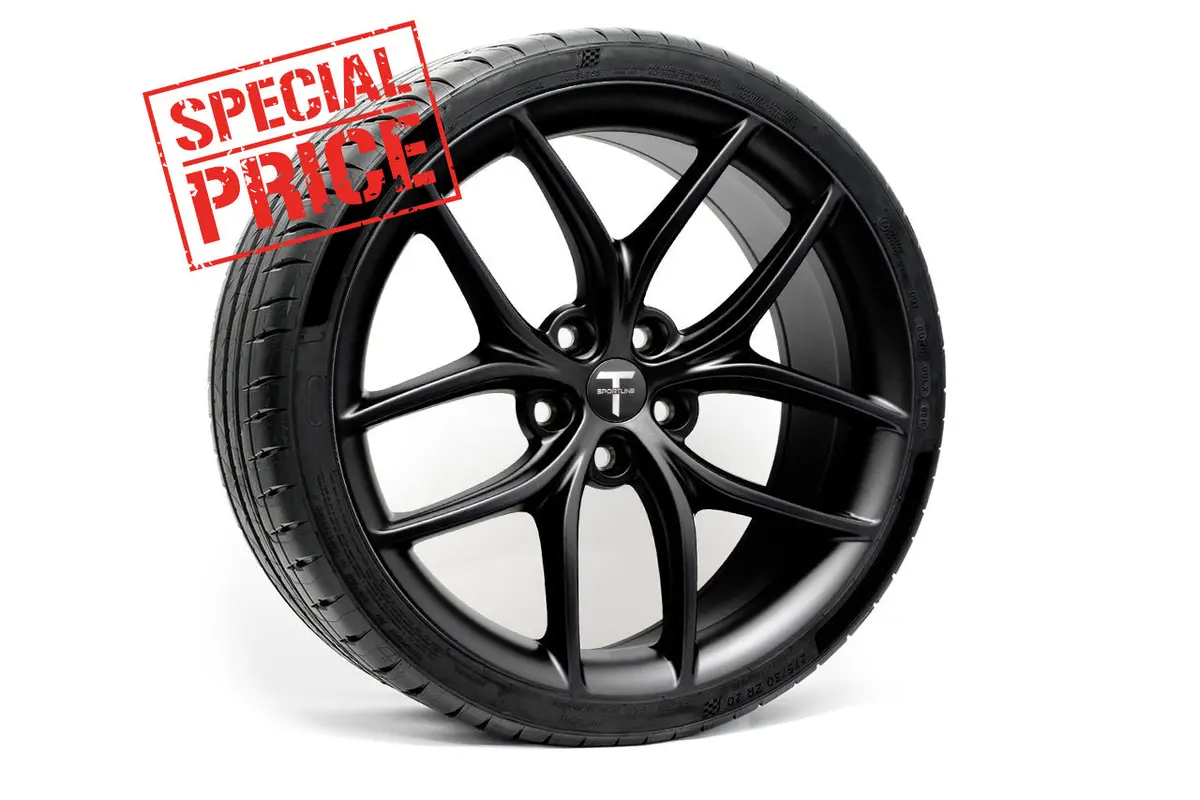 Tesla Model 3 Ts5 20" Wheel And Tire Package (Set Of 4) Overstock Blowout Special! 1