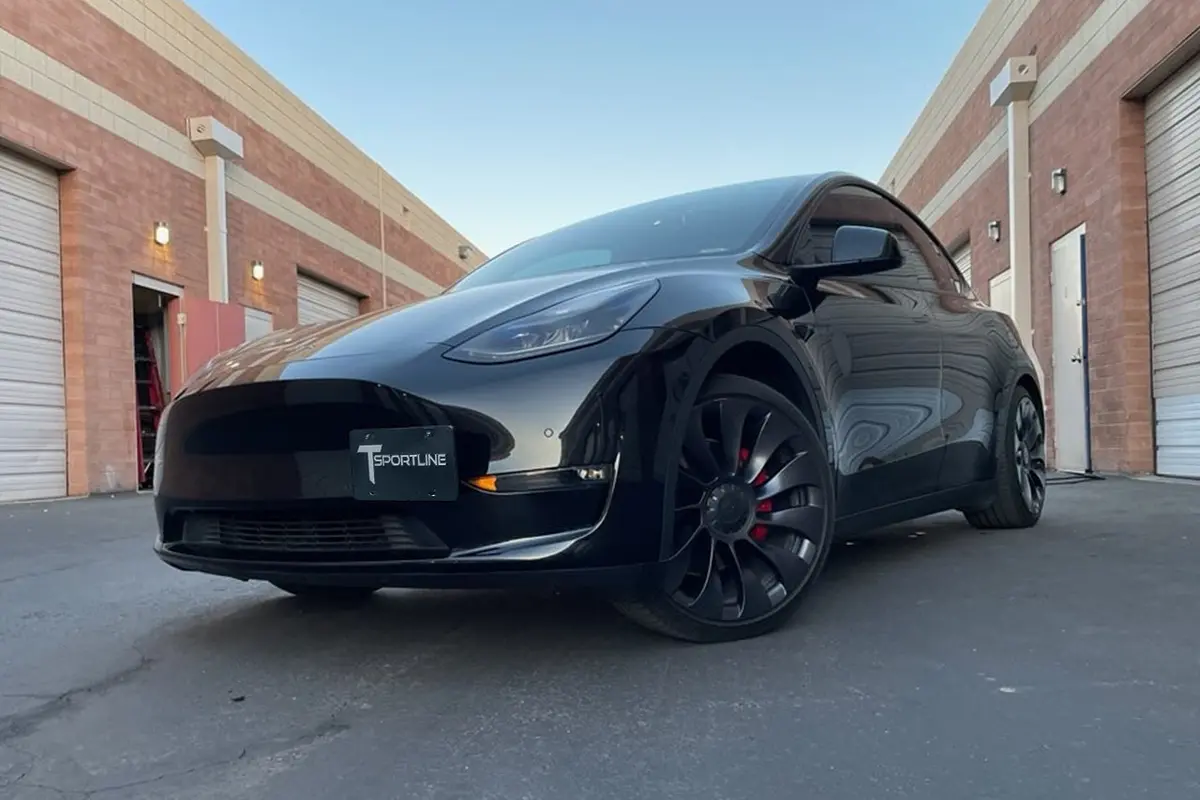 Tesla Model 3 / Y Premium Adjustable Front License Plate Relocation Kit 1