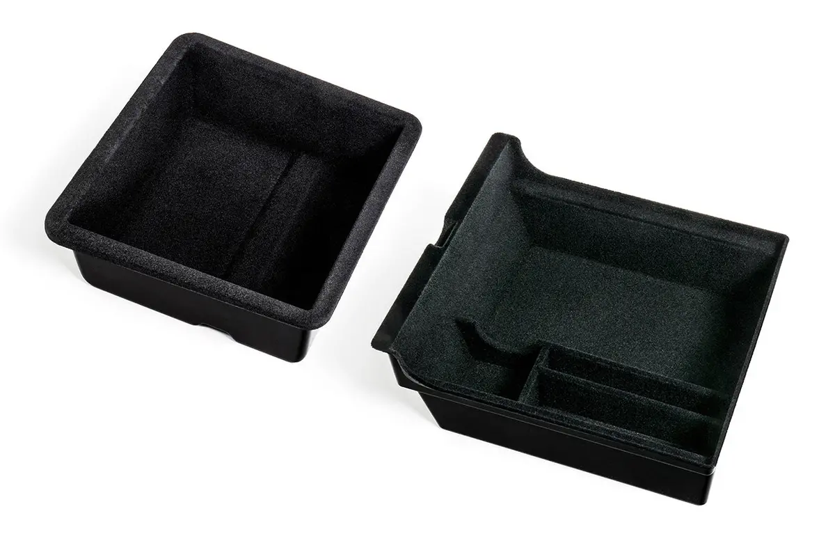 Tesla Model 3 / Y Center Console Armrest Storage & Sliding Organizer Tray Set 3