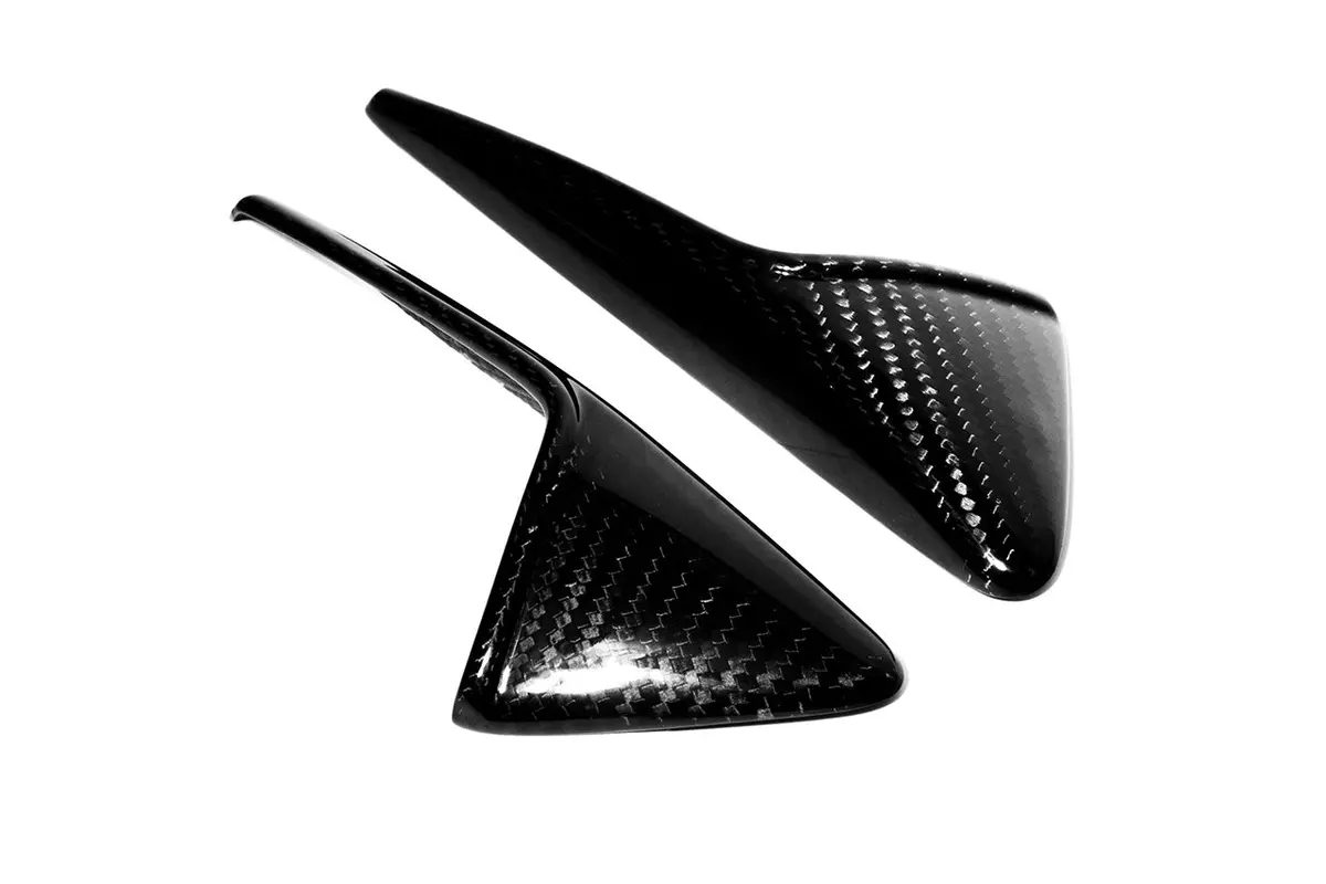 Tesla Model 3 Precision Carbon Fiber Fender Camera Covers (Set Of 2) 1