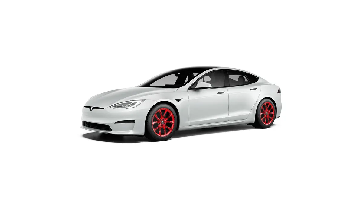 Tssf 19" Tesla Model S Long Range & Plaid Wheel And Tire Package (Set Of 4) 16