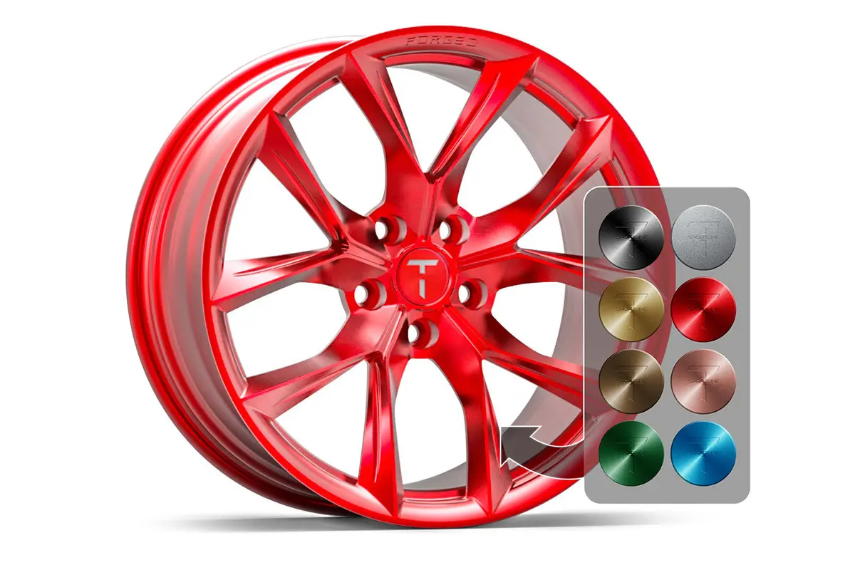 Tssf 20" Tesla Model S Long Range & Plaid Wheel (Set Of 4) 7