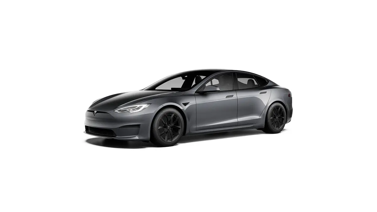 Tssf 19" Tesla Model S Long Range & Plaid Wheel And Tire Package (Set Of 4) 25