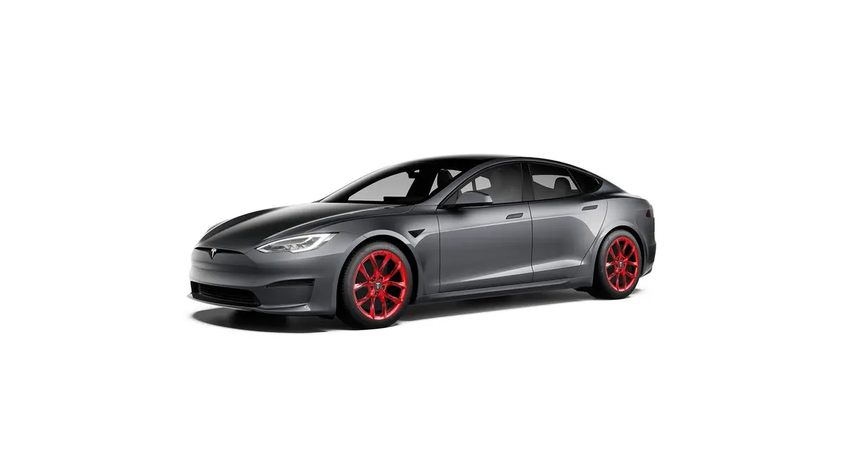 Tssf 20" Tesla Model S Long Range & Plaid Wheel And Tire Package (Set Of 4) 30