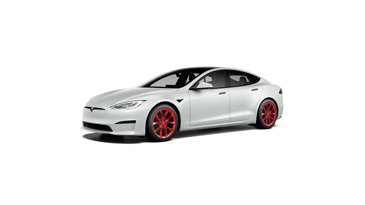 Tssf 20" Tesla Model S Long Range & Plaid Wheel And Tire Package (Set Of 4) 16