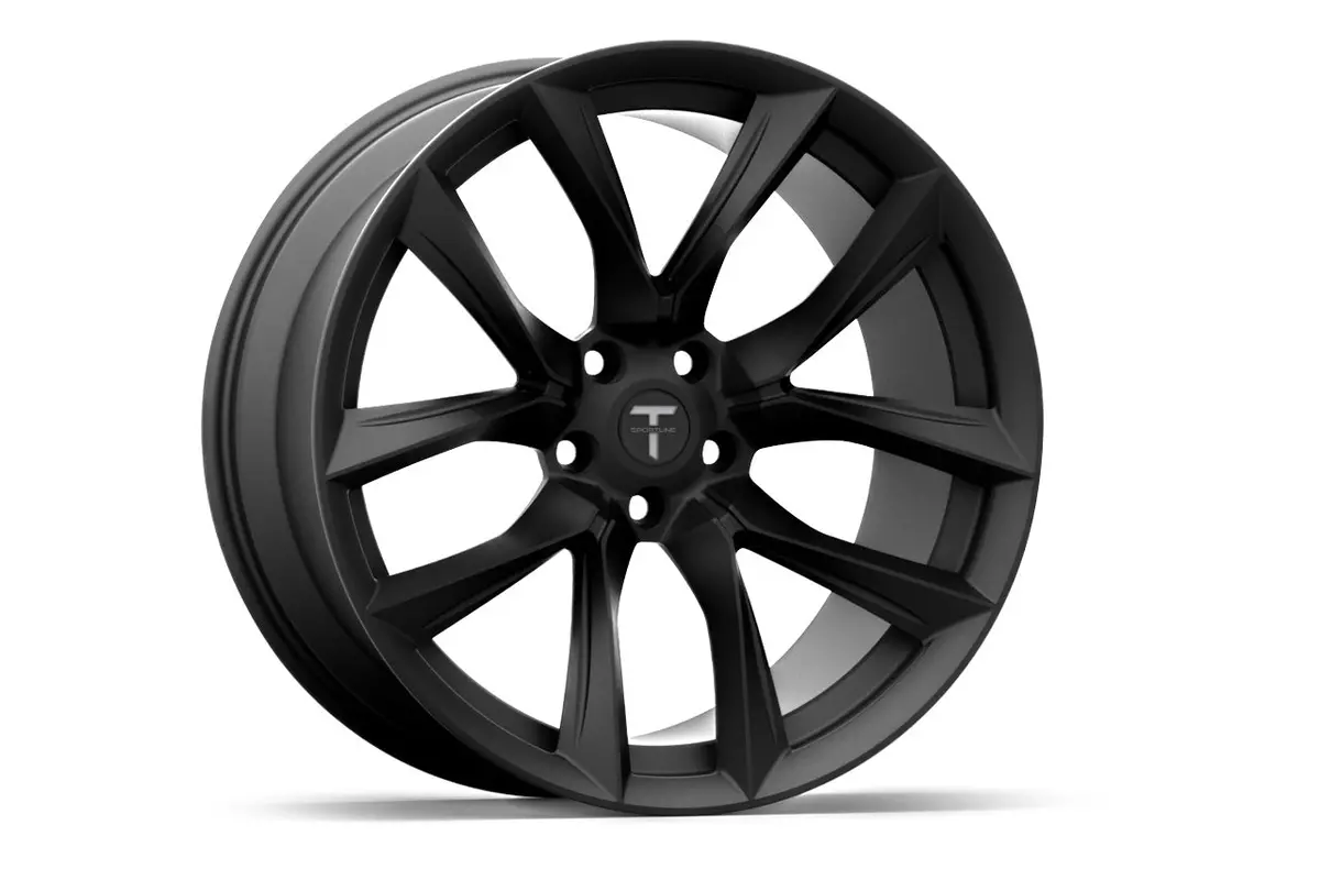 Tssf 21" Tesla Model S Long Range & Plaid Replacement Wheel 1