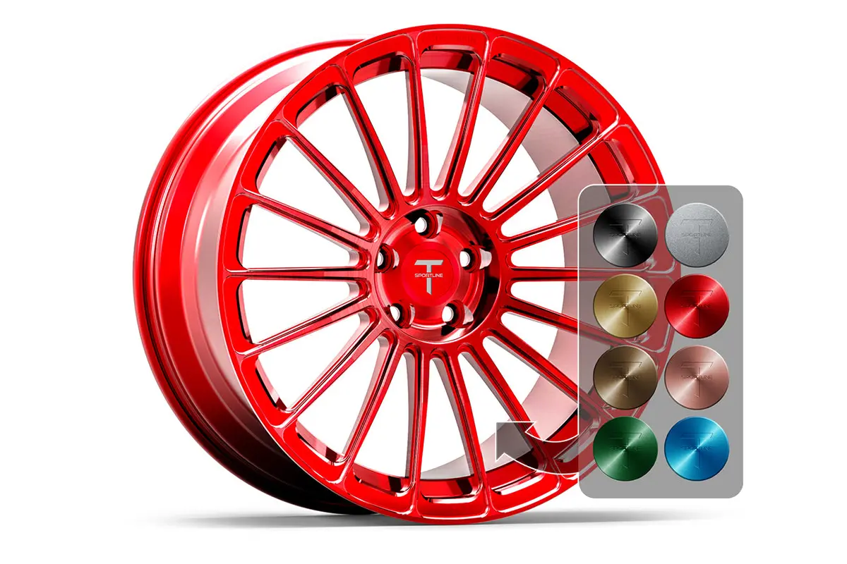 Ts118 19" Tesla Model S Long Range & Plaid Wheel (Set Of 4) 7