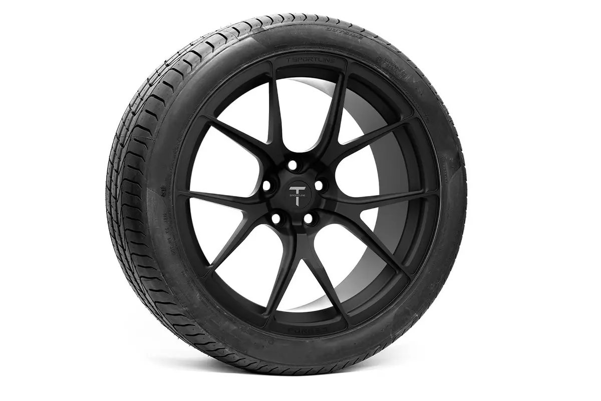 Ts115 20" Tesla Model S Long Range & Plaid Wheel And Tire Package (Set Of 4) 1