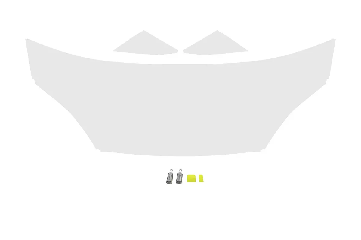 Tesla Model S (2021+) Diy Paint Protection Film (Ppf) Kit For Partial Hood And Fenders Coverage 1