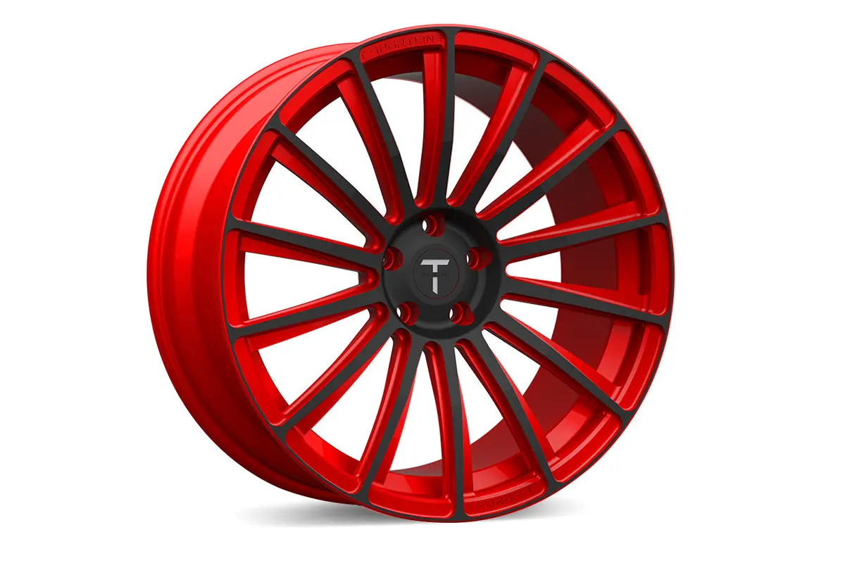 Ts114 21" Tesla Model S Wheel (Set Of 4) 9