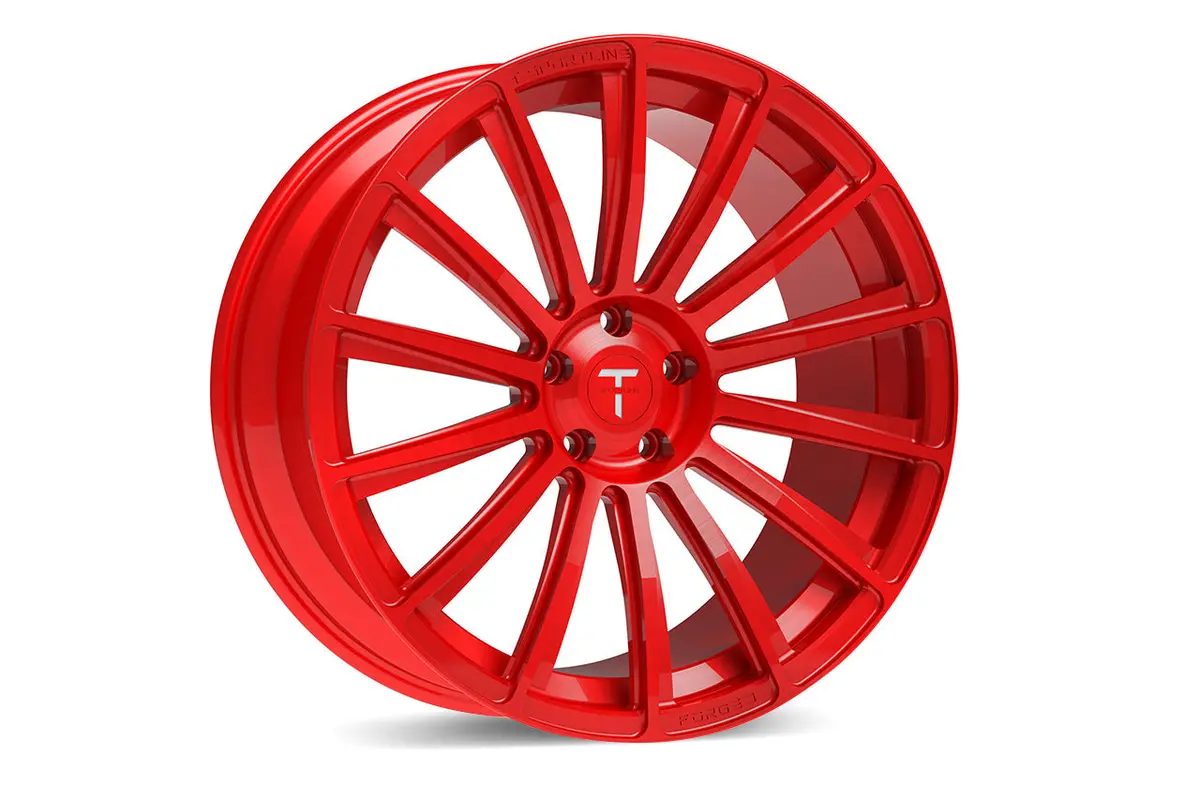 Ts114 21" Tesla Model S Wheel (Set Of 4) 8