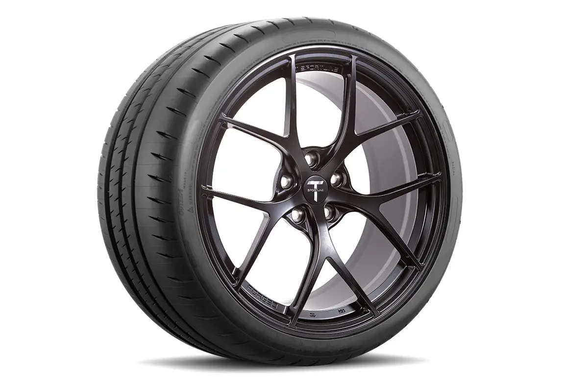 Tesla Model S Plaid 20” Performance Optimized And Track Usage Wheel And Tire Package (Set Of 4) 1