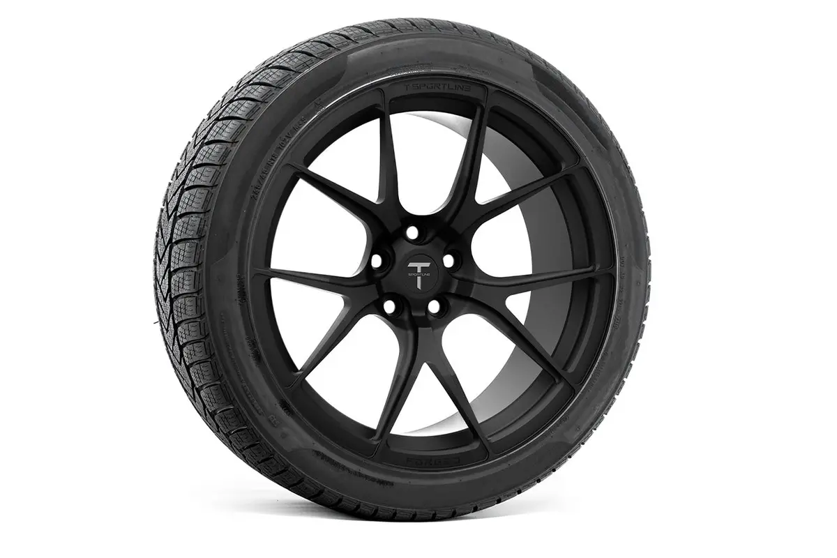 Ts115 19" Tesla Model S Long Range & Plaid Wheel And Tire Package (Set Of 4) 1
