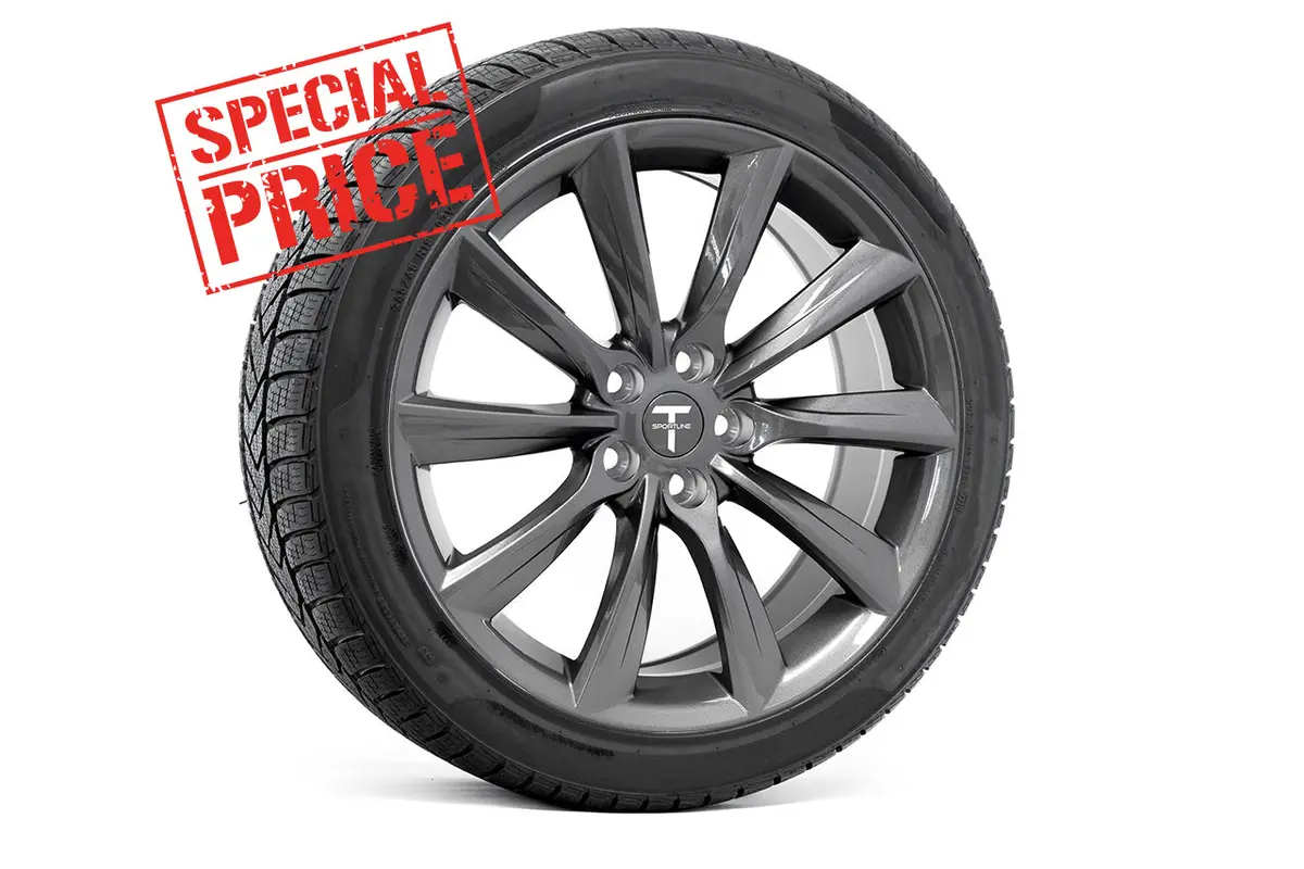 Tesla Model S Tst 19" Wheel And Tire Package (Set Of 4) Overstock Blowout Special! 1
