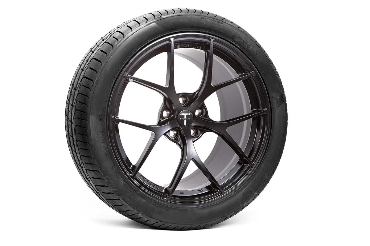 Txl115 20" Tesla Model S Long Range & Plaid Fully Forged Lightweight Tesla Wheel And Tire Package (Set Of 4) 1