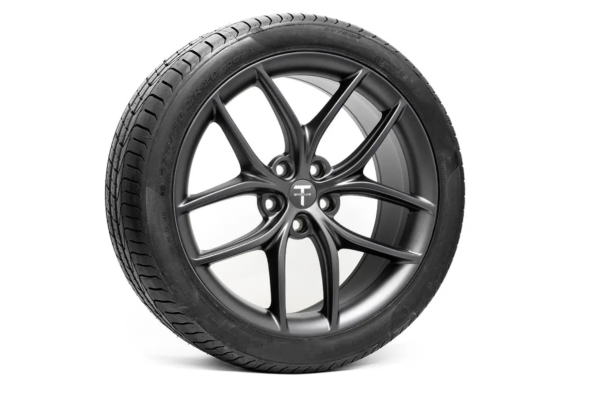 Ts5 20" Tesla Model S Long Range & Plaid Wheel And Tire Package (Set Of 4) 1
