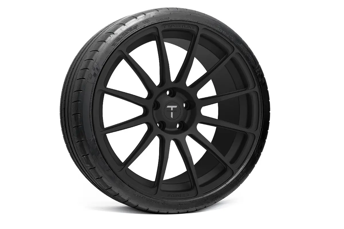 Ts112 21" Tesla Model S Wheel And Tire Package (Set Of 4) 1