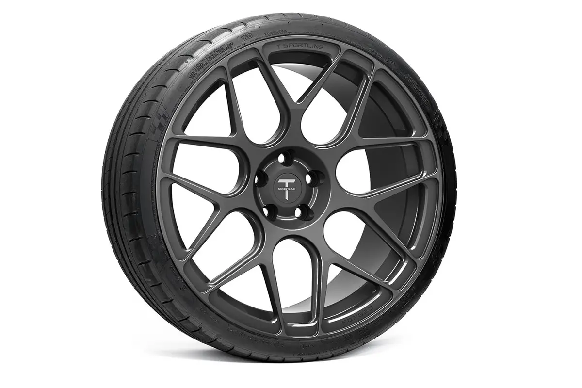 Ts117 21" Tesla Model S Replacement Wheel And Tire 11