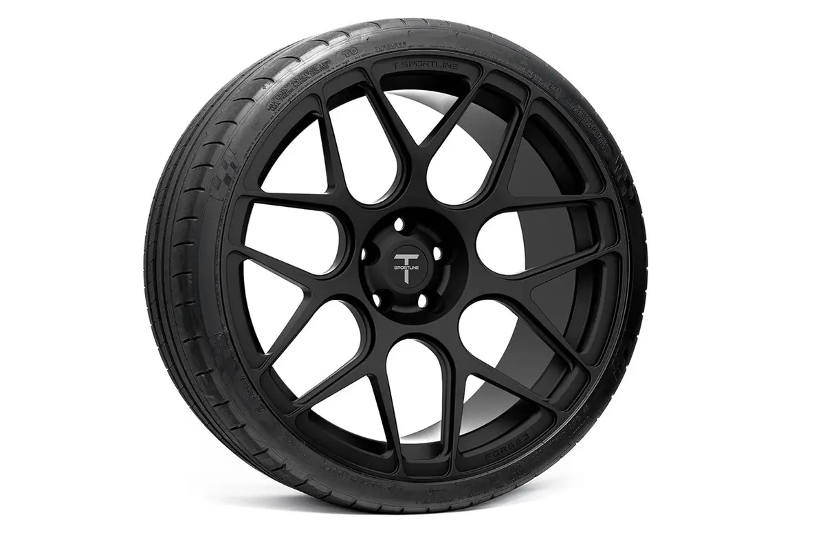 Ts117 21" Tesla Model S Wheel And Tire Package (Set Of 4) 1
