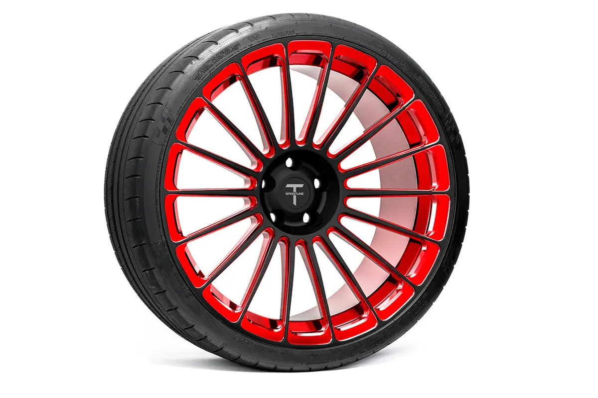 Ts118 21" Tesla Model S Replacement Wheel And Tire 7