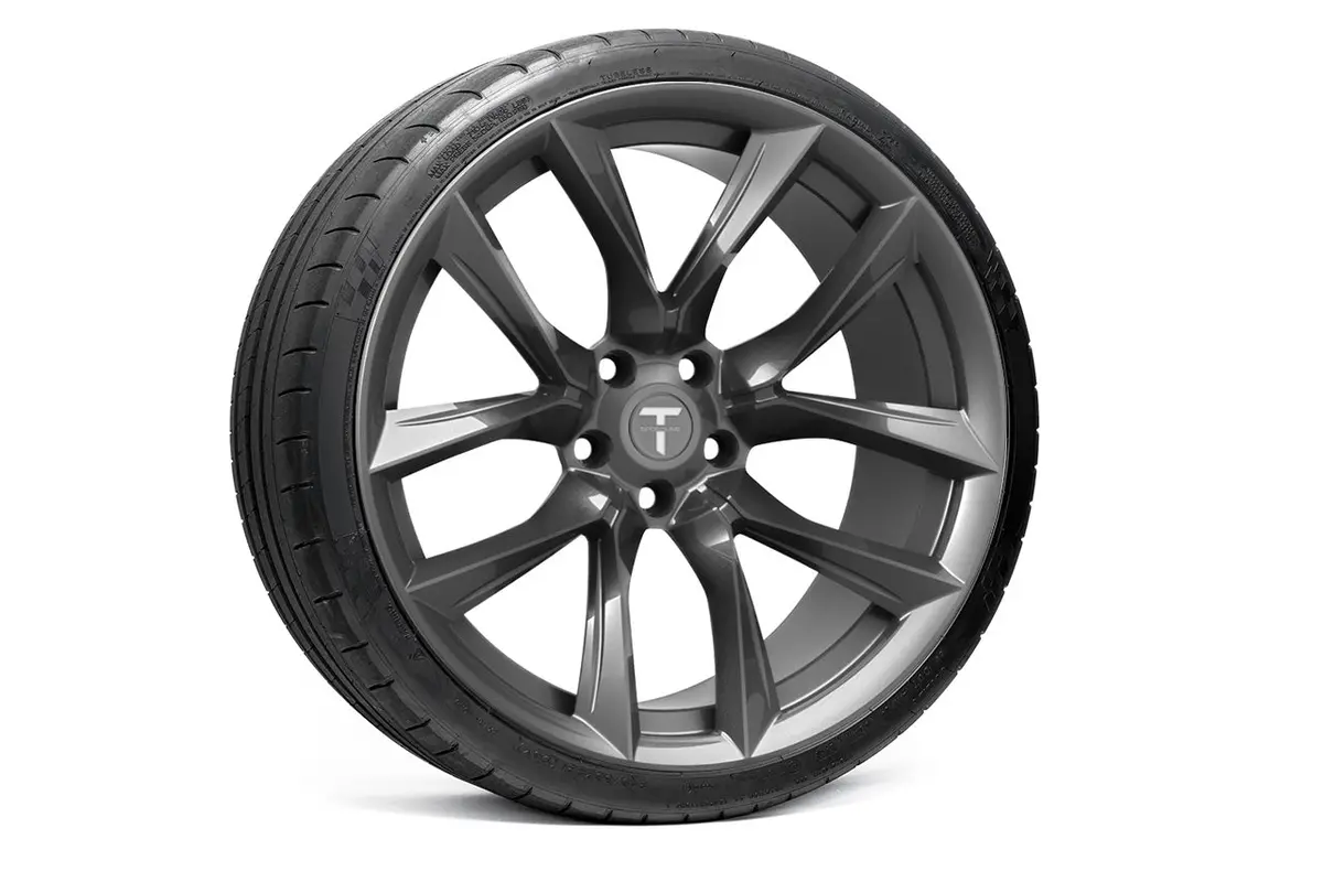 TSSF 21-Inch Wheel and Tire Package for Tesla Model Y – Complete Set of 4 - Image 3
