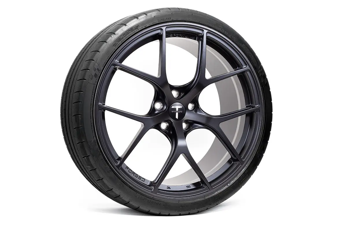 Txl115 21" Tesla Model S Fully Forged Lightweight Tesla Wheel And Tire Package (Set Of 4) 1