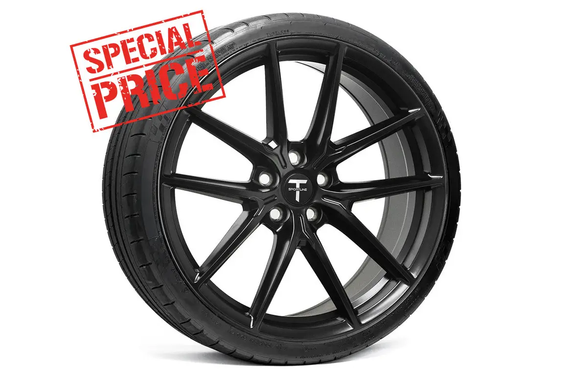 Tesla Model S Long Range & Plaid Tsf 21" Wheel And Tire Package (Set Of 4) Open Box Special! 1