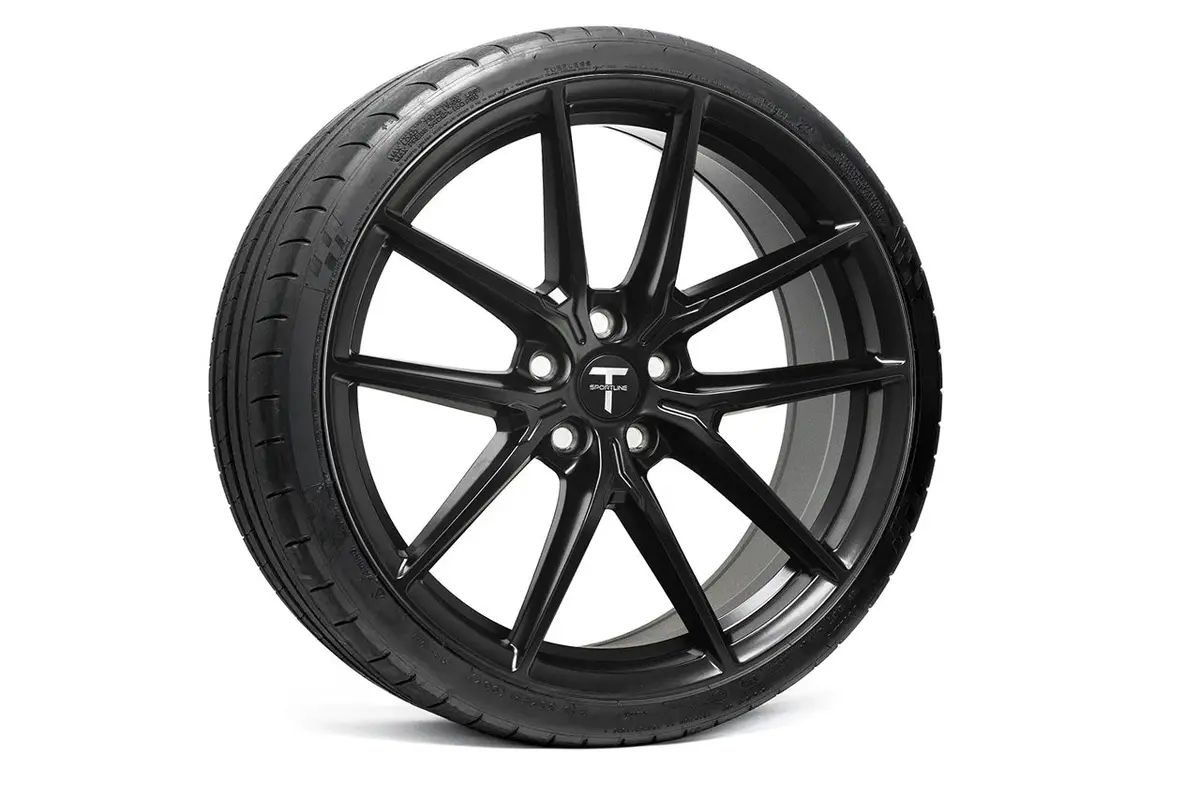 Tesla Model S Long Range & Plaid Tsf 21" Wheel And Tire Package (Set Of 4) Overstock Blowout Special! 2