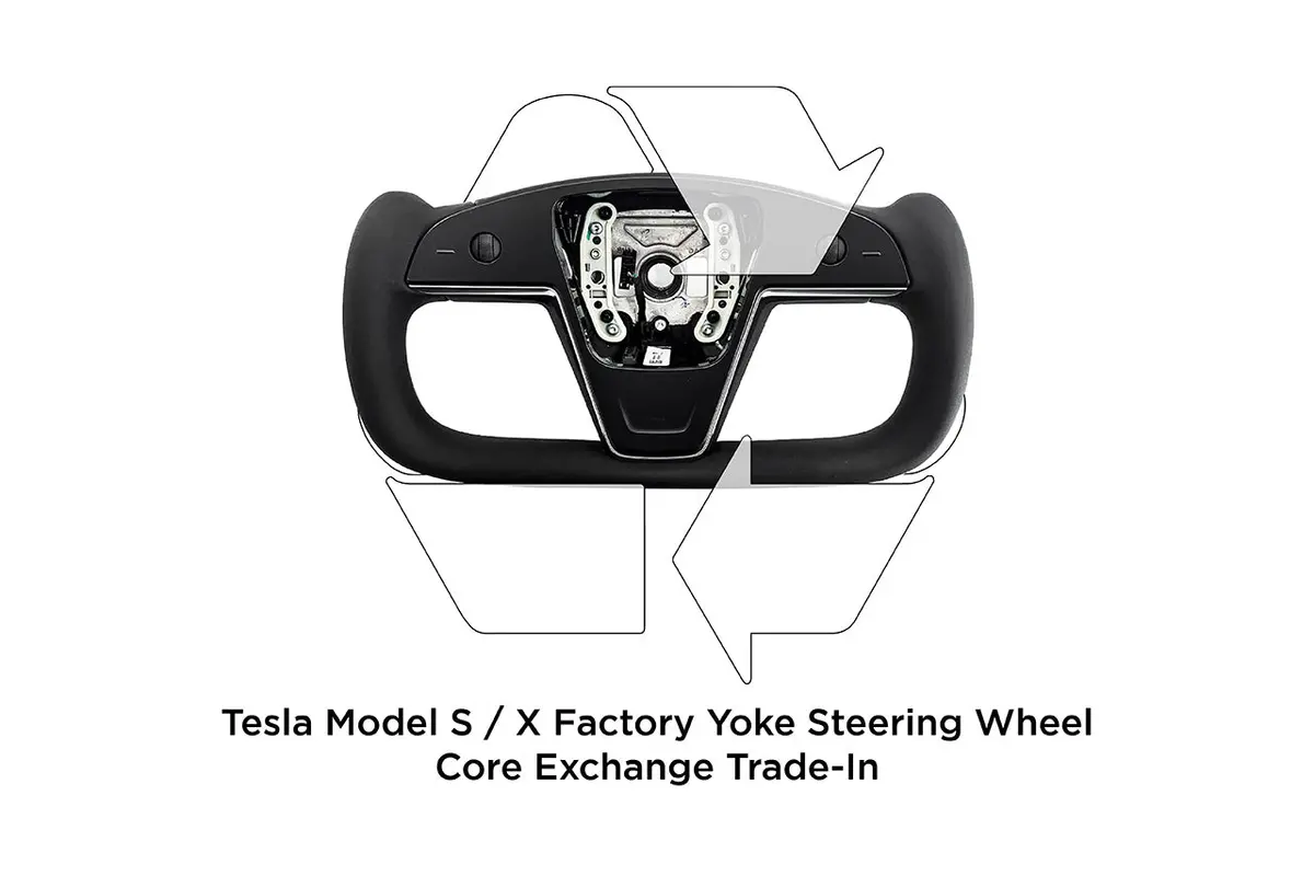 $100 Rebate! Trade-In Your Factory Model S / X Yoke & Control Panel (Click For Details) 1