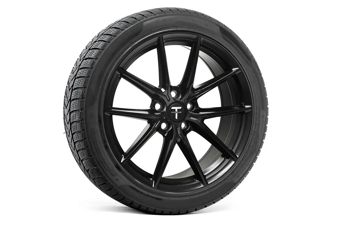Tsf 19" Tesla Model S Long Range & Plaid Replacement Wheel And Tire 1