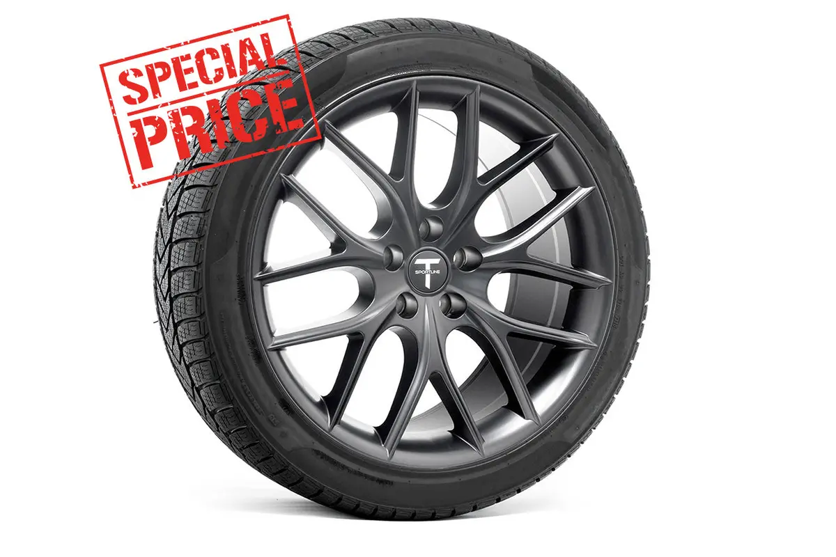 Tesla Model Y Tsr 19" Wheel And Tire Package (Set Of 4) Overstock Blowout Special! 2