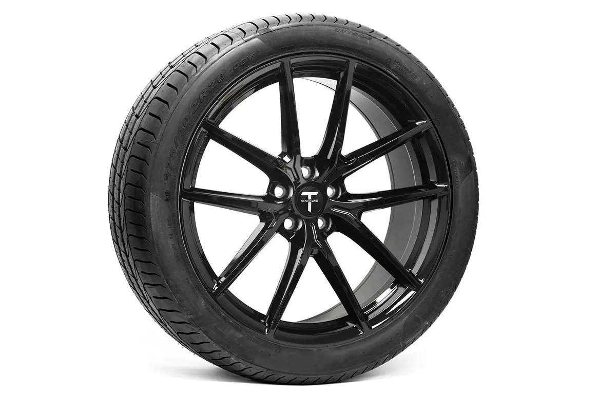 Tsf 20" Tesla Model S Long Range & Plaid Replacement Wheel And Tire 1
