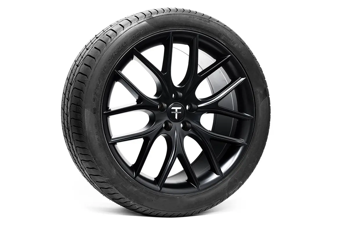 Tsr 20" Tesla Model S Long Range & Plaid Wheel And Tire Package (Set Of 4) 1