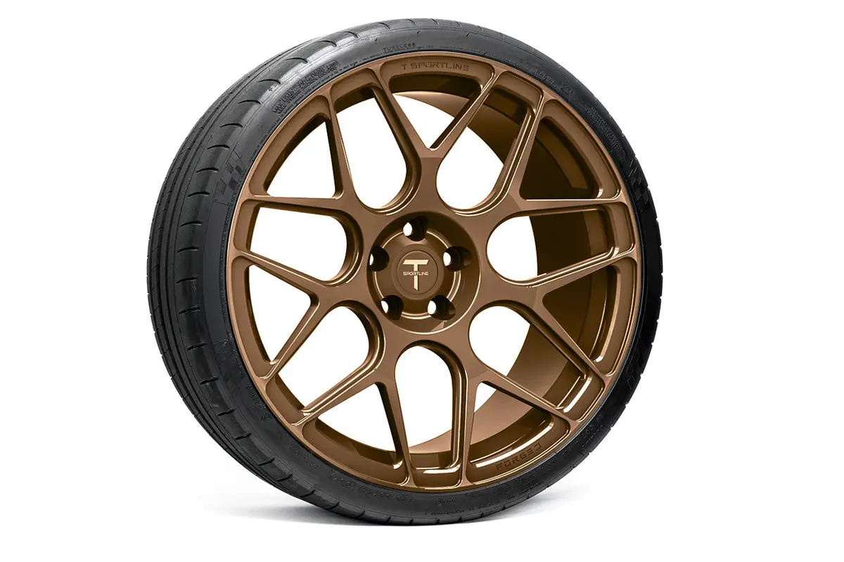 Ty117 21" Tesla Model Y Wheel And Tire Package (Set Of 4) 28