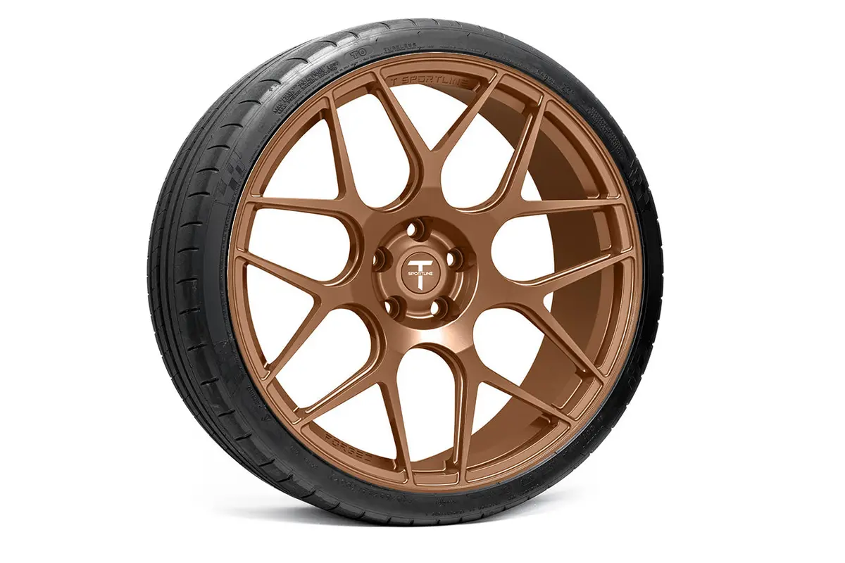 TXL117 21-Inch Fully Forged Wheel and Tire Package for Tesla Model S Plaid & Long Range (Set of 4) - Image 6