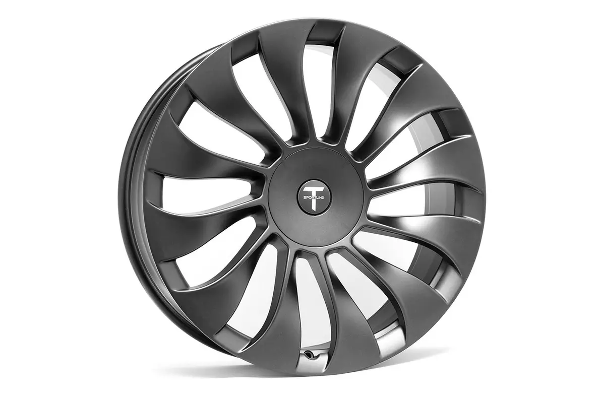 Tsv 22" Tesla Model X Long Range & Plaid Replacement Wheel 1
