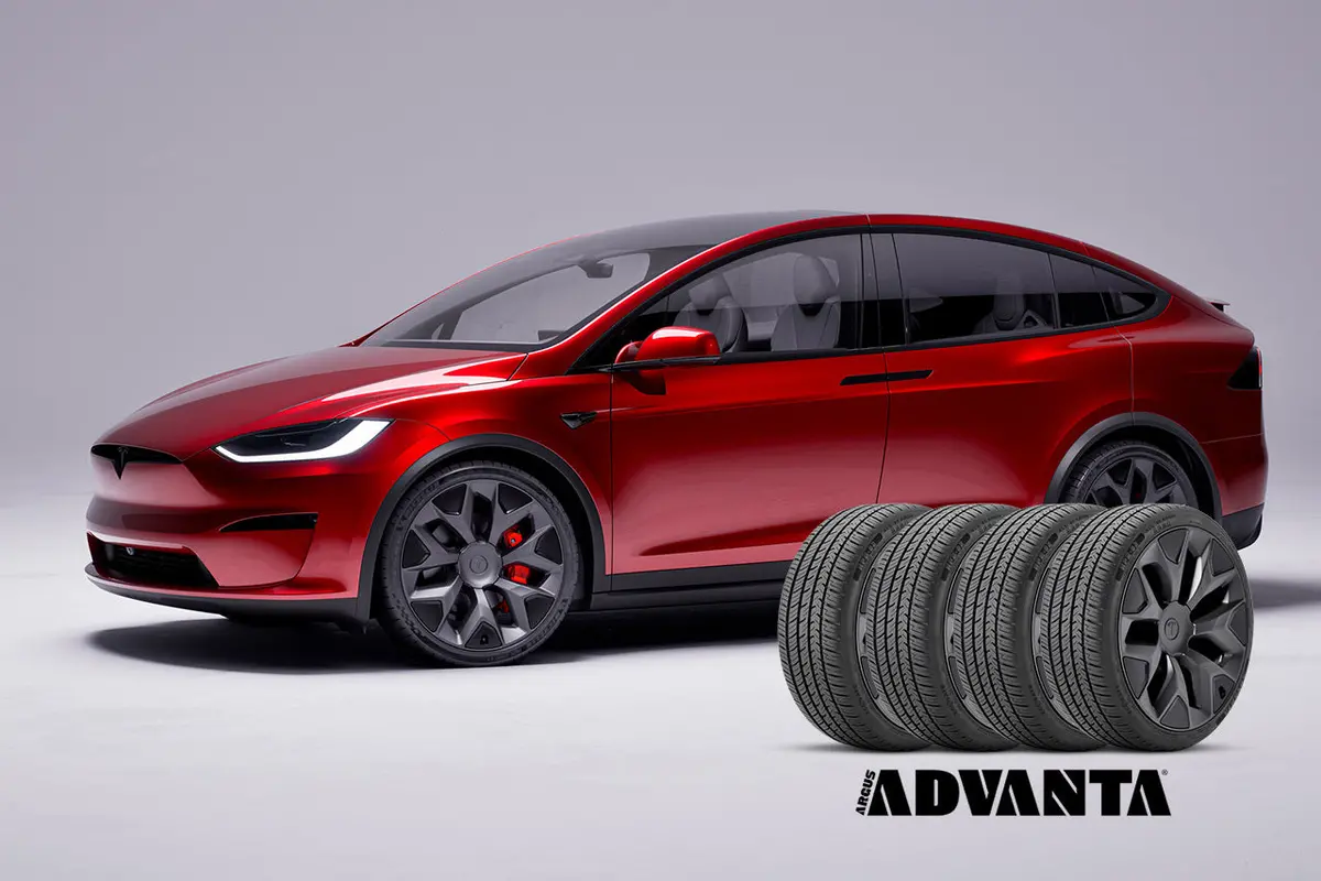 Tesla Model X - Mounted, Balanced & Installed Set Of 4 New Tires (Advanta Hpz-02 All Season Performance) 1