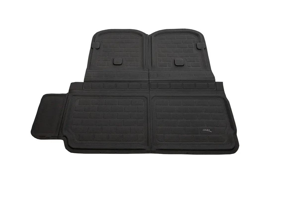 Tesla Model X 2021+ Refresh Plaid / Long Range Maxpider 3D Kagu All-Weather Custom Fit Floor Liner Mats (Set Of 4) 3