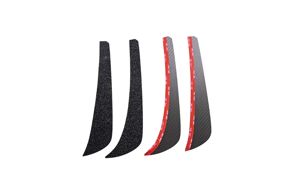 Tesla Model X Carbon Fiber Mud Flaps (Set Of 4) 1